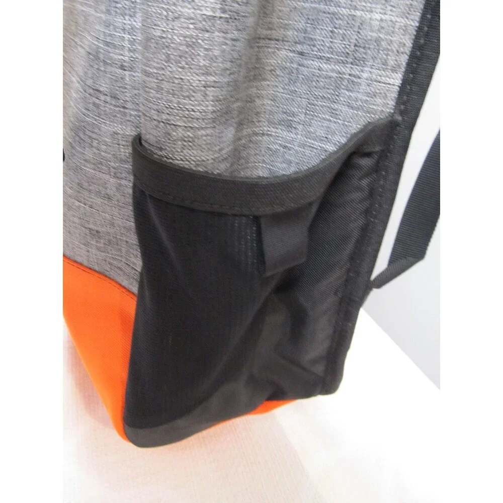 Timbuk2 Prospect Laptop Backpack Heather Gray Orange Roll‑Top NWOT
